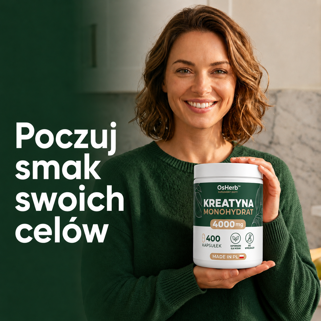 OsHerb Kreatyna Monohydrat 4000 mg