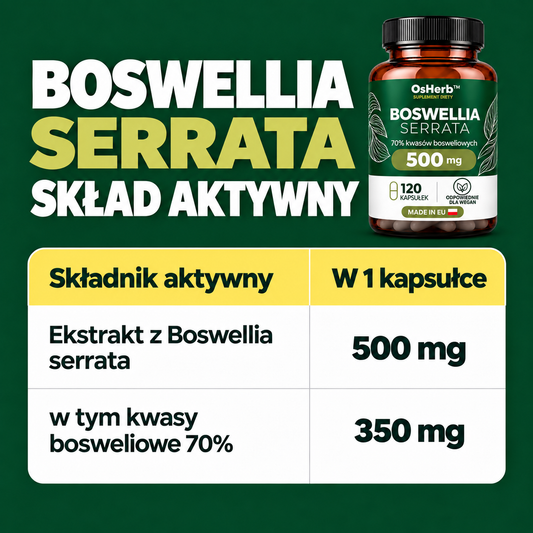 Boswellia serrata 500 mg 70%