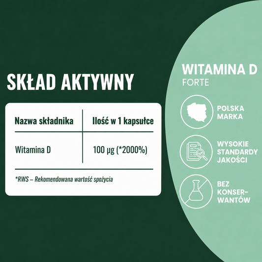 OsHerb Witamina D Forte 4000 j.m.