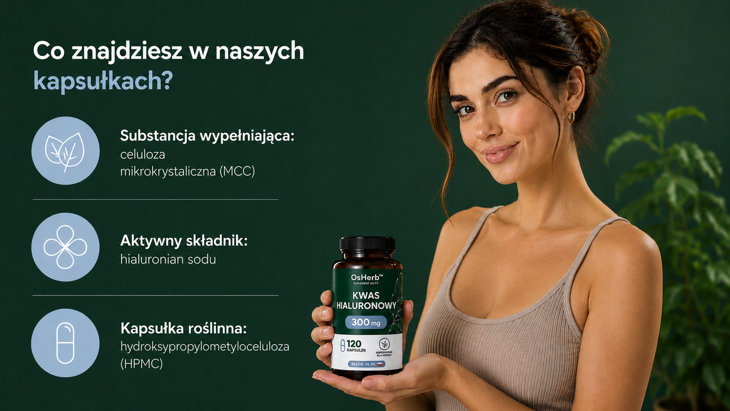OsHerb Kwas Hialuronowy 150 mg