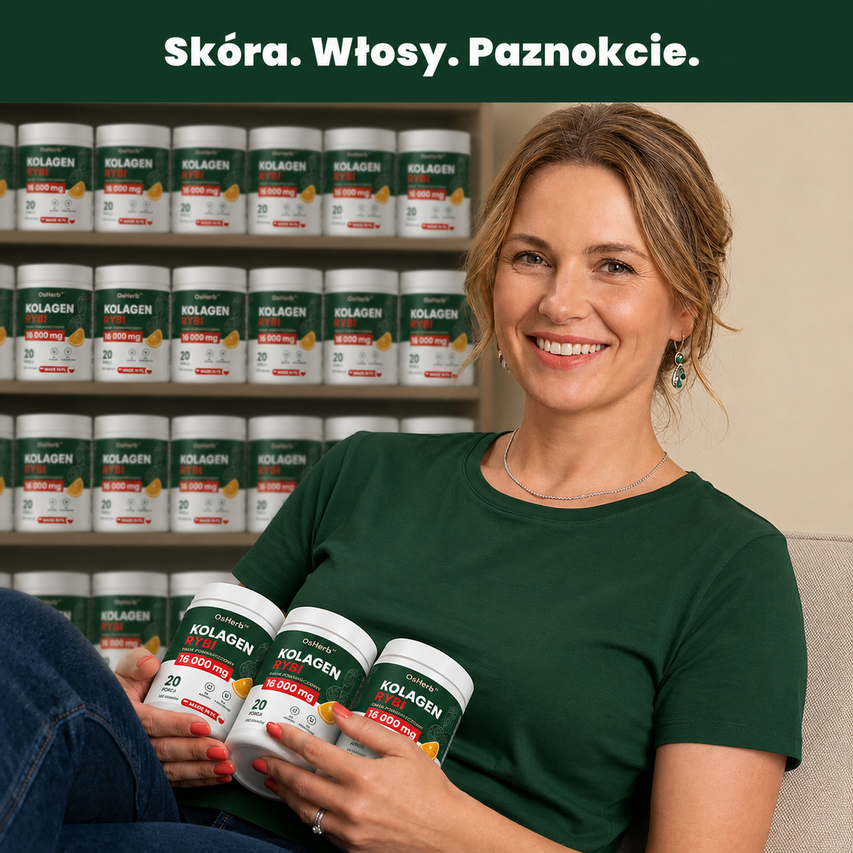 Kolagen Rybi Pomarańczowy 16000mg