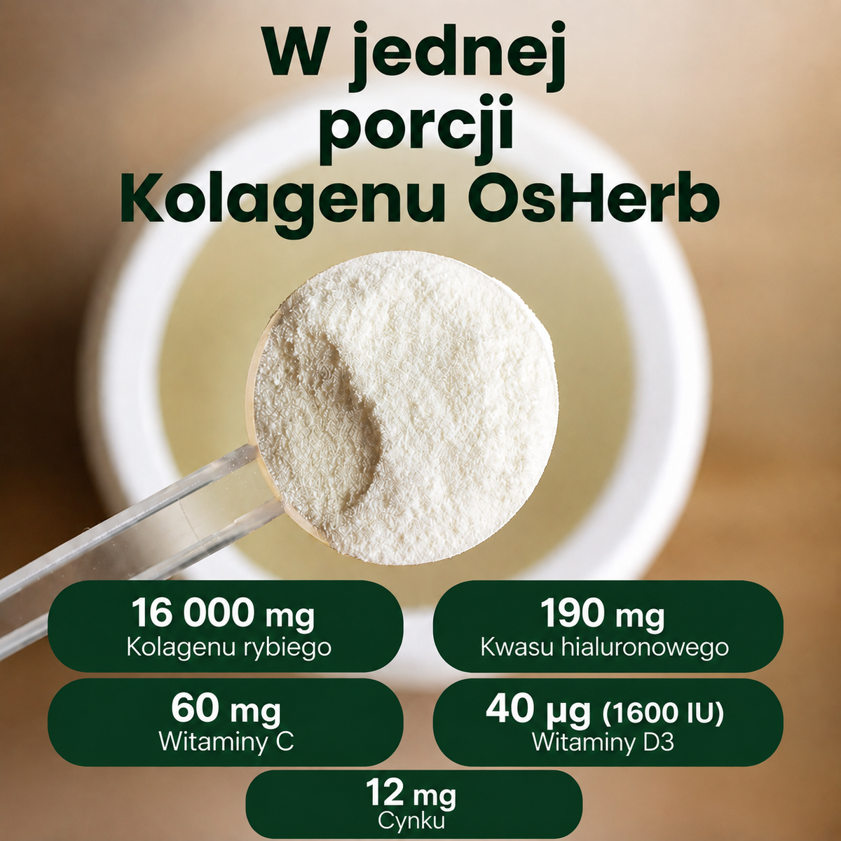Kolagen Rybi Pomarańczowy 16000mg