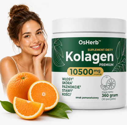 OsHerb Kolagen Wołowy Pomarańczowy  10500 mg