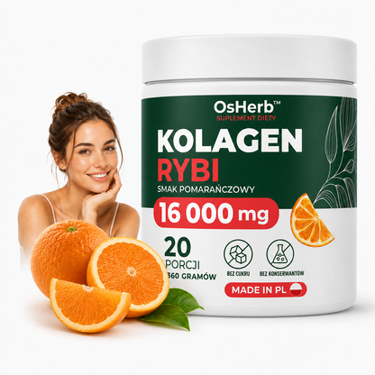 Kolagen Rybi Pomarańczowy 16000mg