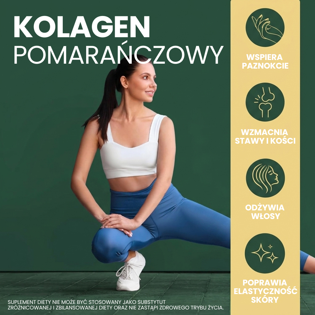 OsHerb Kolagen Wołowy Pomarańczowy  10500 mg