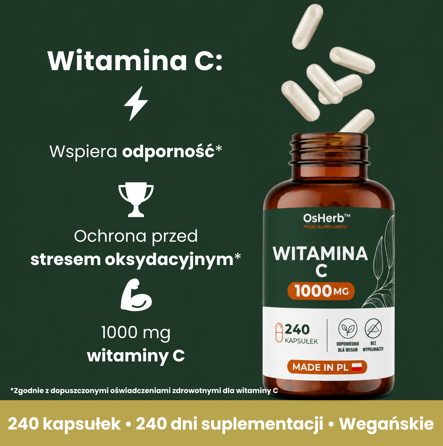 OsHerb Witamina C 1000 mg