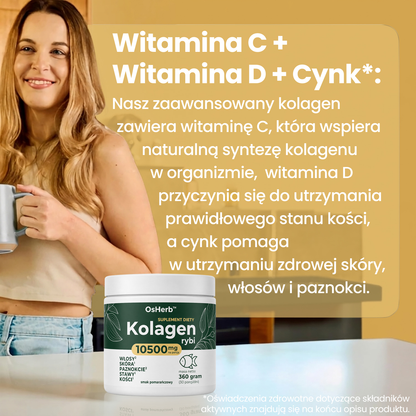 Kolagen Rybi Pomarańczowy 10500mg