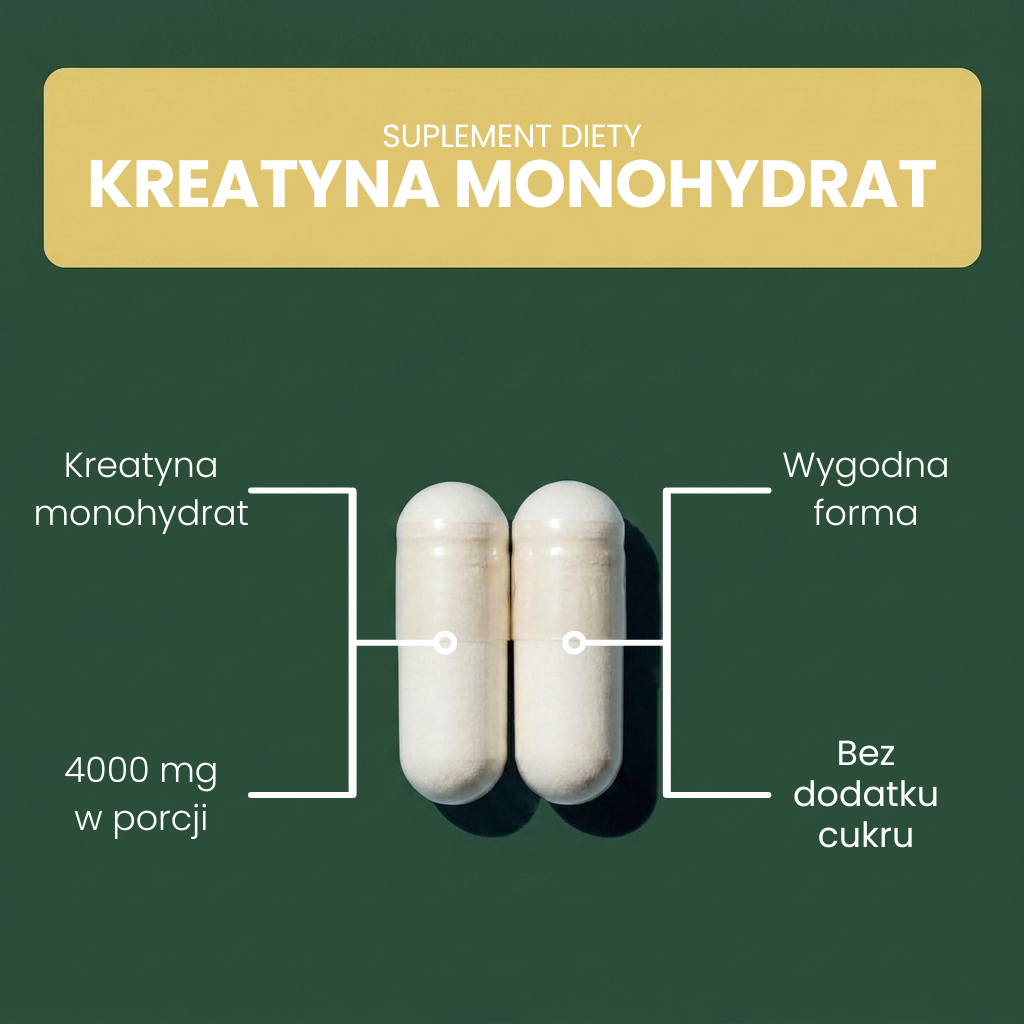 OsHerb Kreatyna Monohydrat 4000 mg