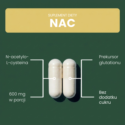 OsHerb NAC N-Acetylo-L-Cysteina 600 mg