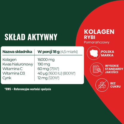 Kolagen Rybi Pomarańczowy 16000mg