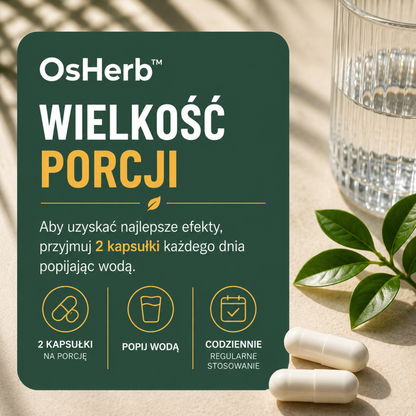 OsHerb Laktoferyna + Witamina C LFS 95% 300 mg