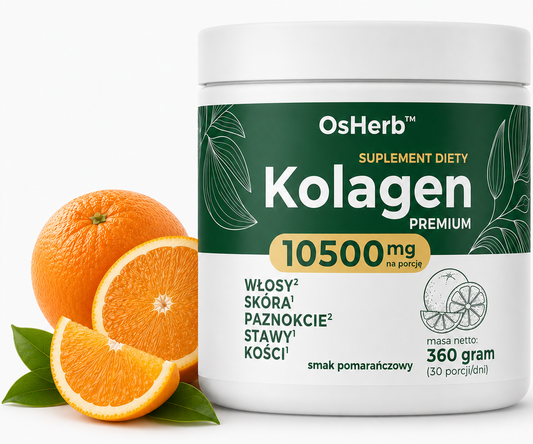 OsHerb Kolagen Wołowy Pomarańczowy  10500 mg