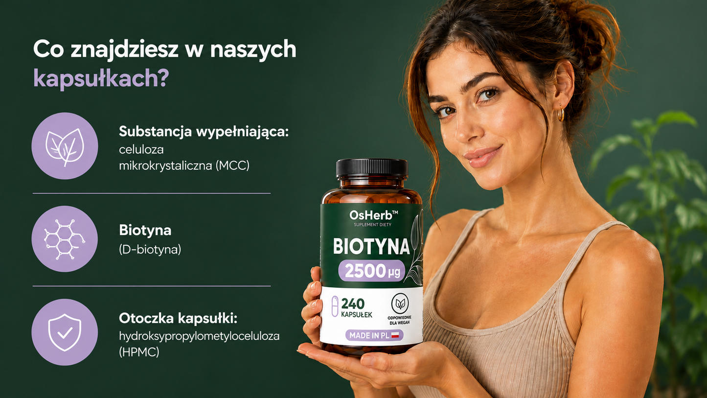 OsHerb Biotyna 2500 µg