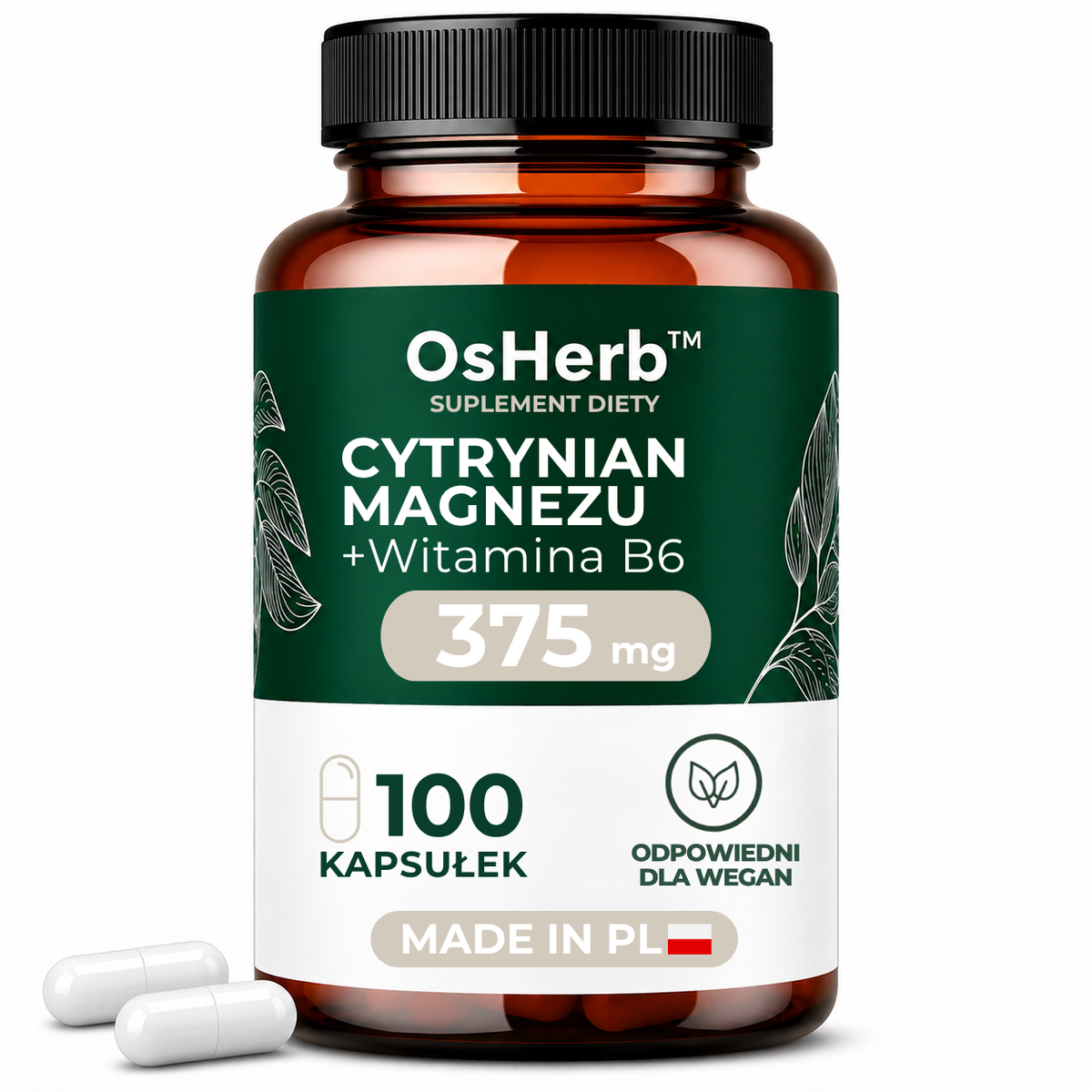 Cytrynian Magnezu 2500 mg