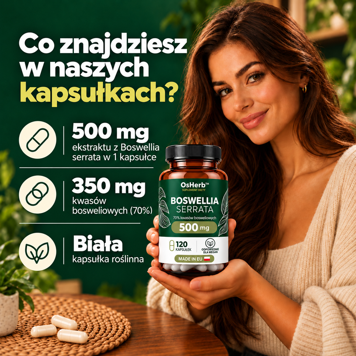 Boswellia serrata 500 mg 70%