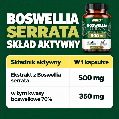 Boswellia serrata 500 mg 70%