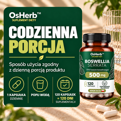 Boswellia serrata 500 mg 70%