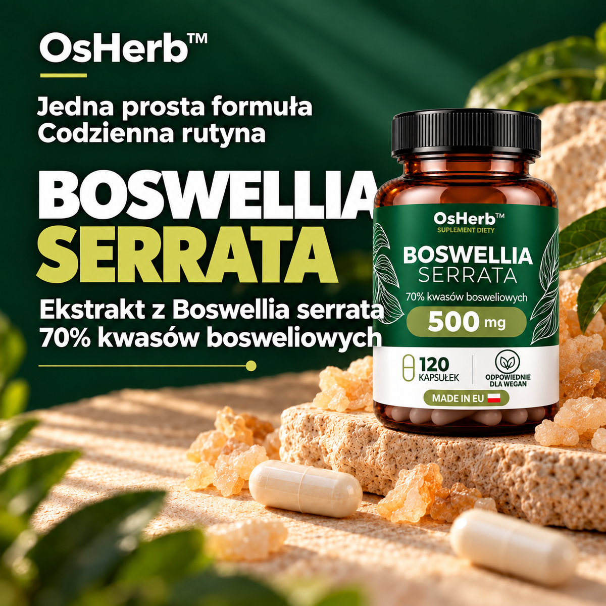 Boswellia serrata 500 mg 70%