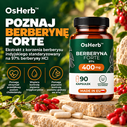 BERBERYNA HCL 97% 400 mg