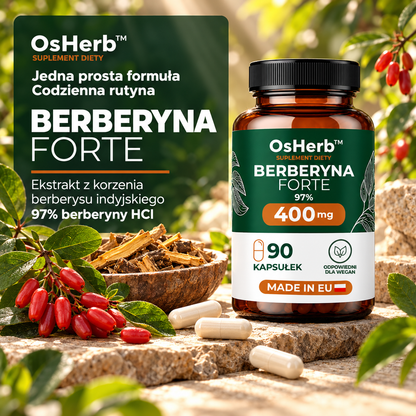 BERBERYNA HCL 97% 400 mg