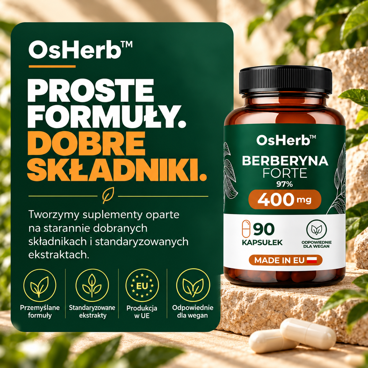 BERBERYNA HCL 97% 400 mg
