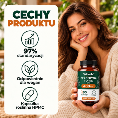 BERBERYNA HCL 97% 400 mg
