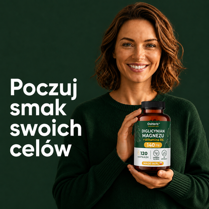 OsHerb Magnez Chelatowany 140 mg