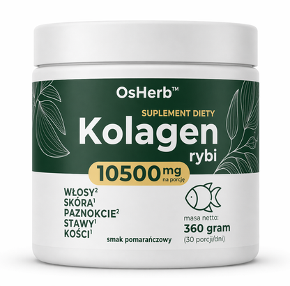Kolagen Rybi Pomarańczowy 10500mg