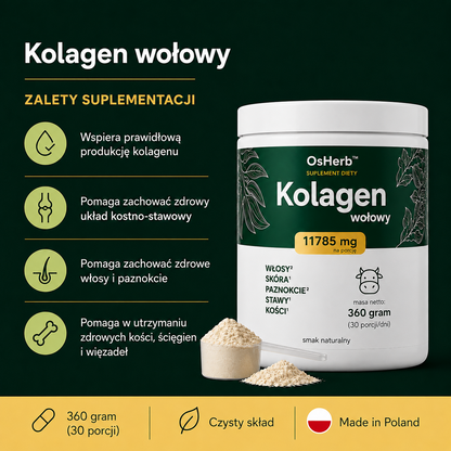 OsHerb Kolagen Wołowy 11785 mg