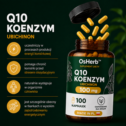 OsHerb Koenzym Q10 (Ubichinon) 100 mg