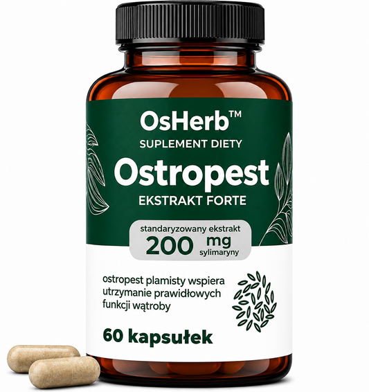 OsHerb Ostropest 200 mg sylimaryny