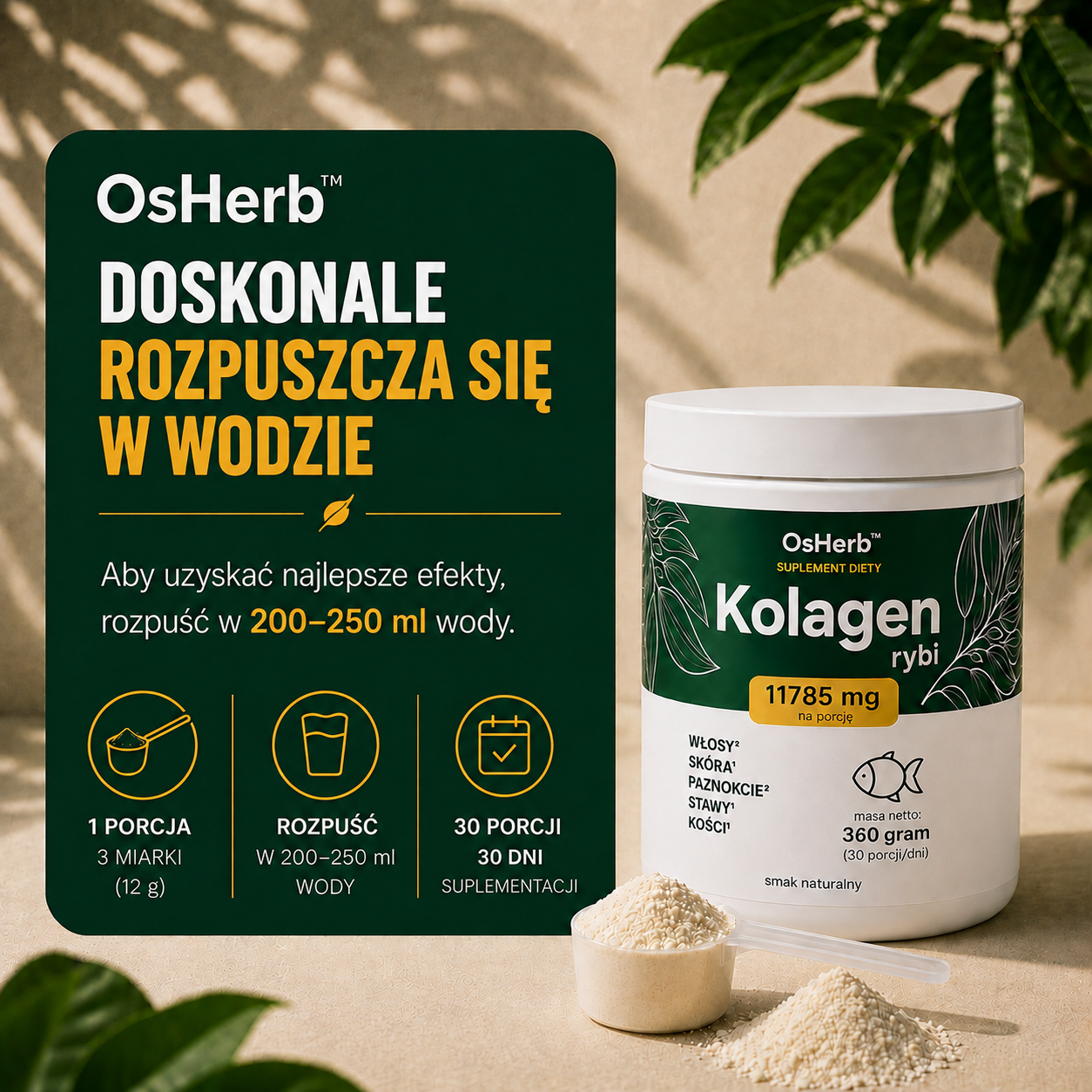 OsHerb Kolagen Rybi 11785 mg