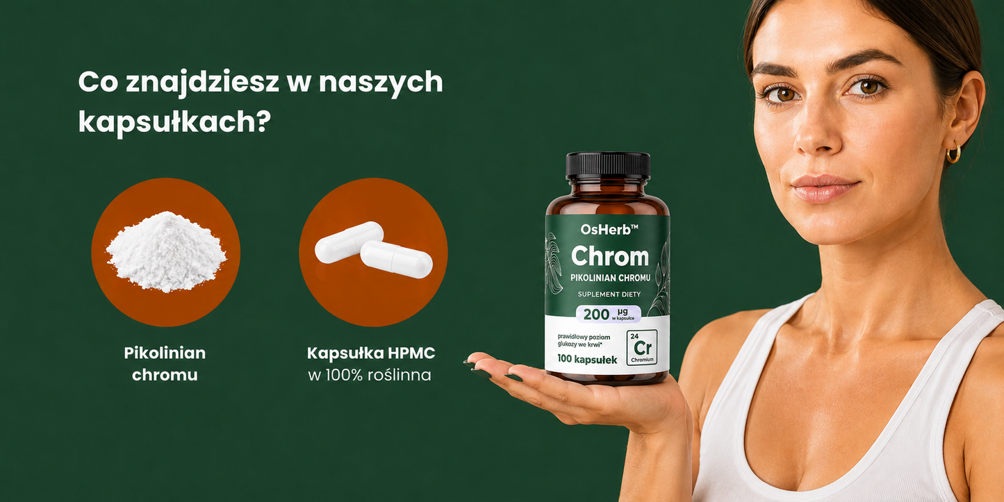 OsHerb Chrom  Pikolinian Chromu 200 µg