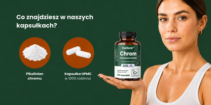 OsHerb Chrom  Pikolinian Chromu 200 µg