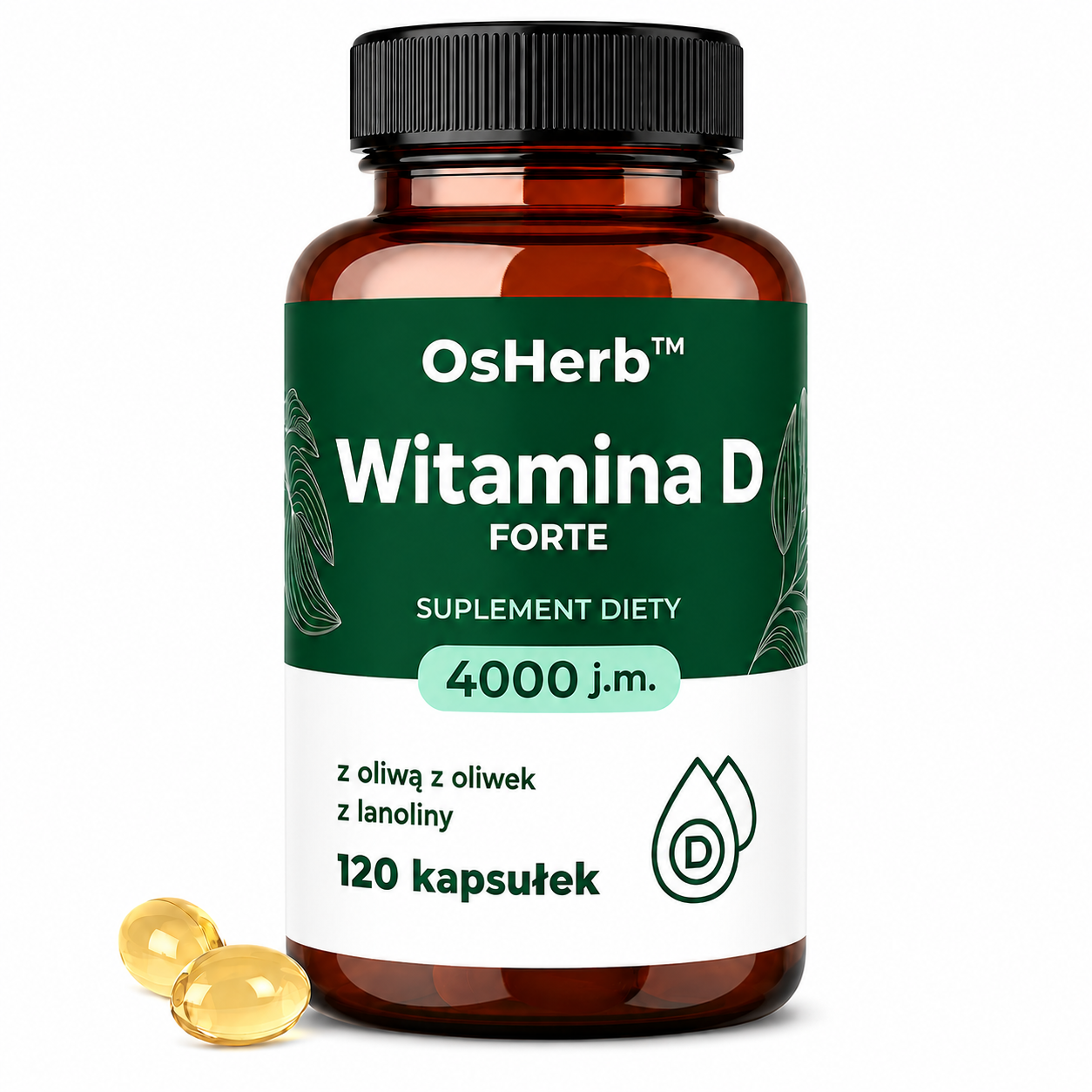 OsHerb Witamina D Forte 4000 j.m.