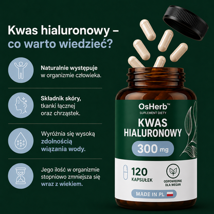 OsHerb Kwas Hialuronowy 150 mg