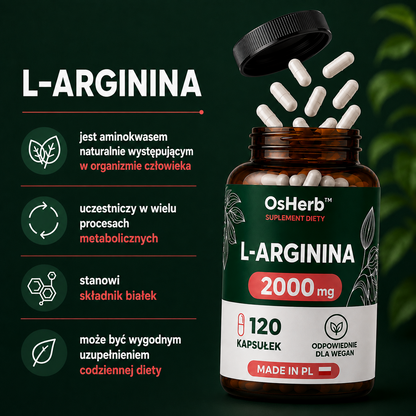 OsHerb L-Arginina 2000 mg