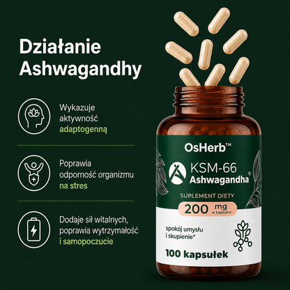 OsHerb KSM-66® Ashwagandha 200 mg