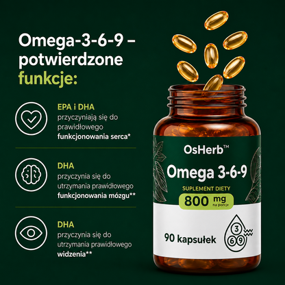 OsHerb Omega 3-6-9 800 mg