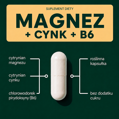 OsHerb Magnez + Cynk + Witamina B6