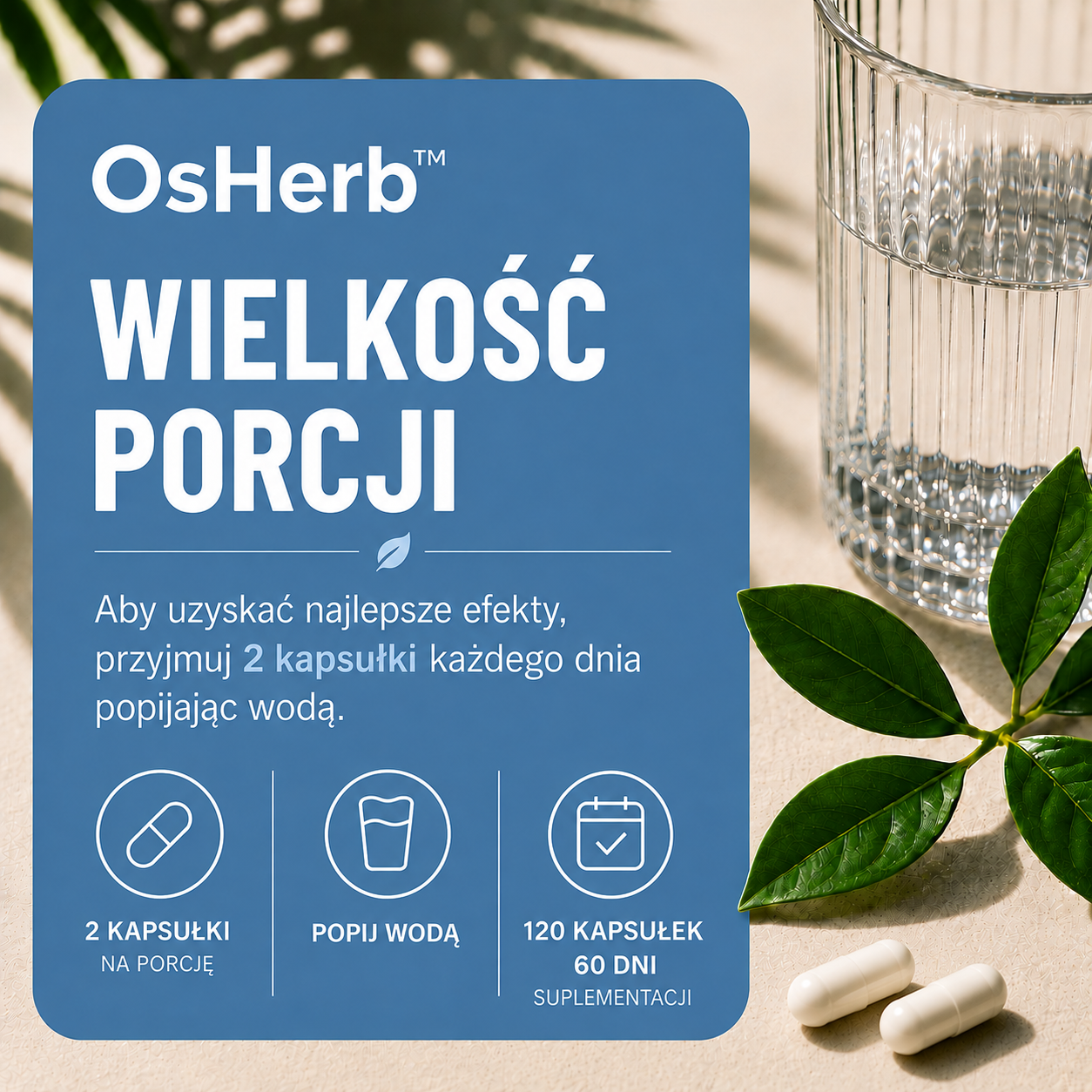 OsHerb Kwas Hialuronowy 150 mg