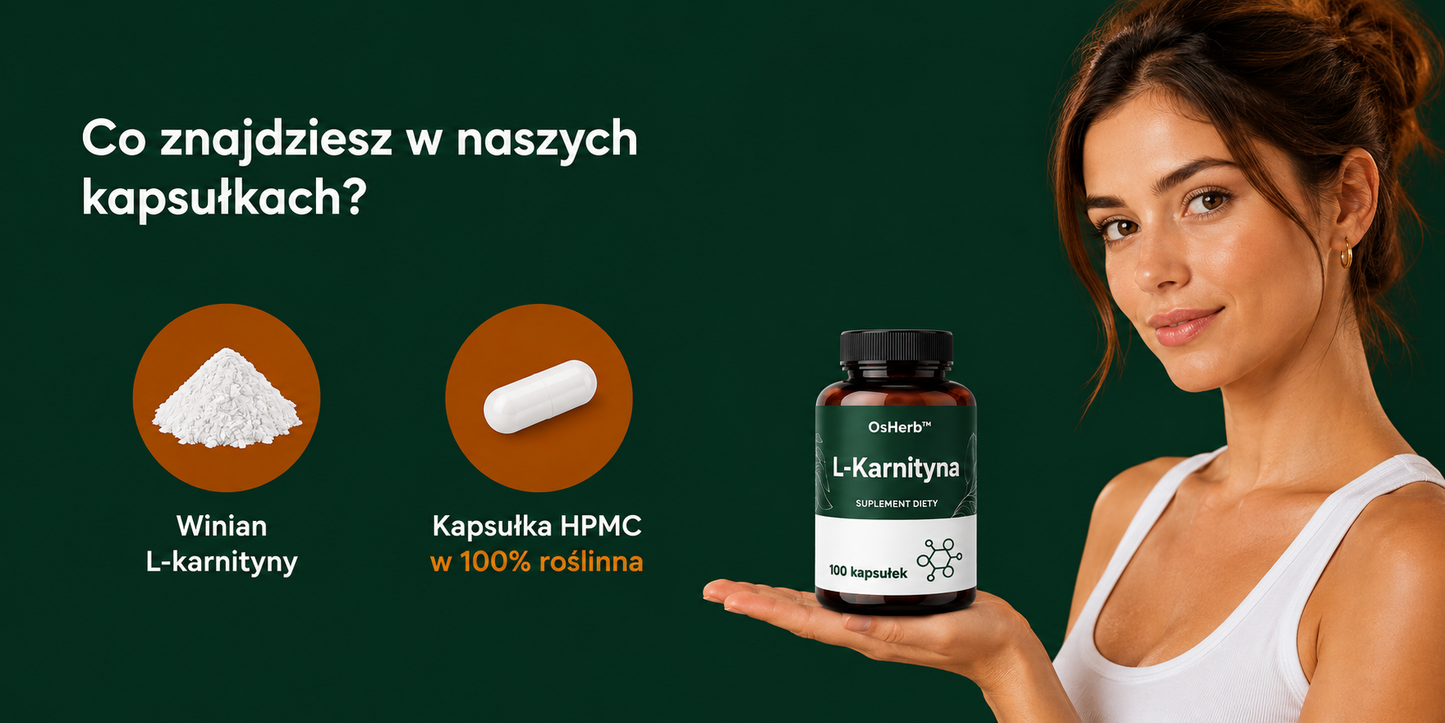 OsHerb L-Karnityna 1600 mg