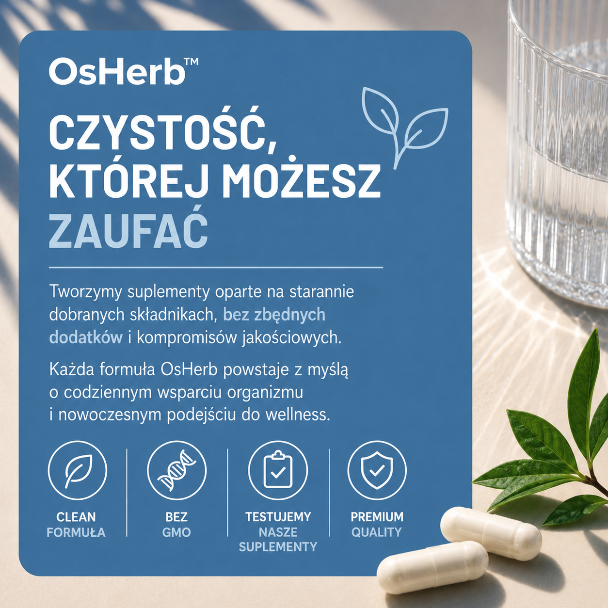OsHerb Kwas Hialuronowy 150 mg