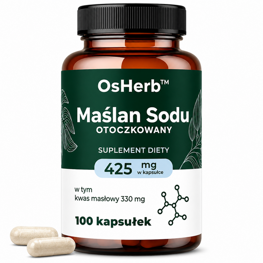 OsHerb™ Maślan Sodu Otoczkowany 425 mg
