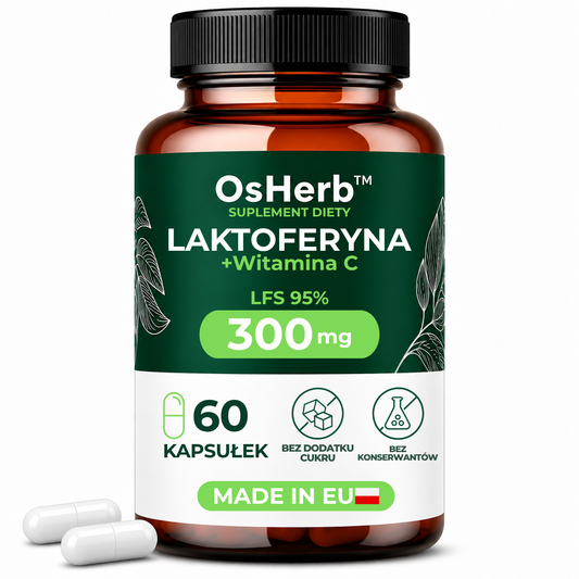 Laktoferyna + Witamina C LFS 95% 300 mg